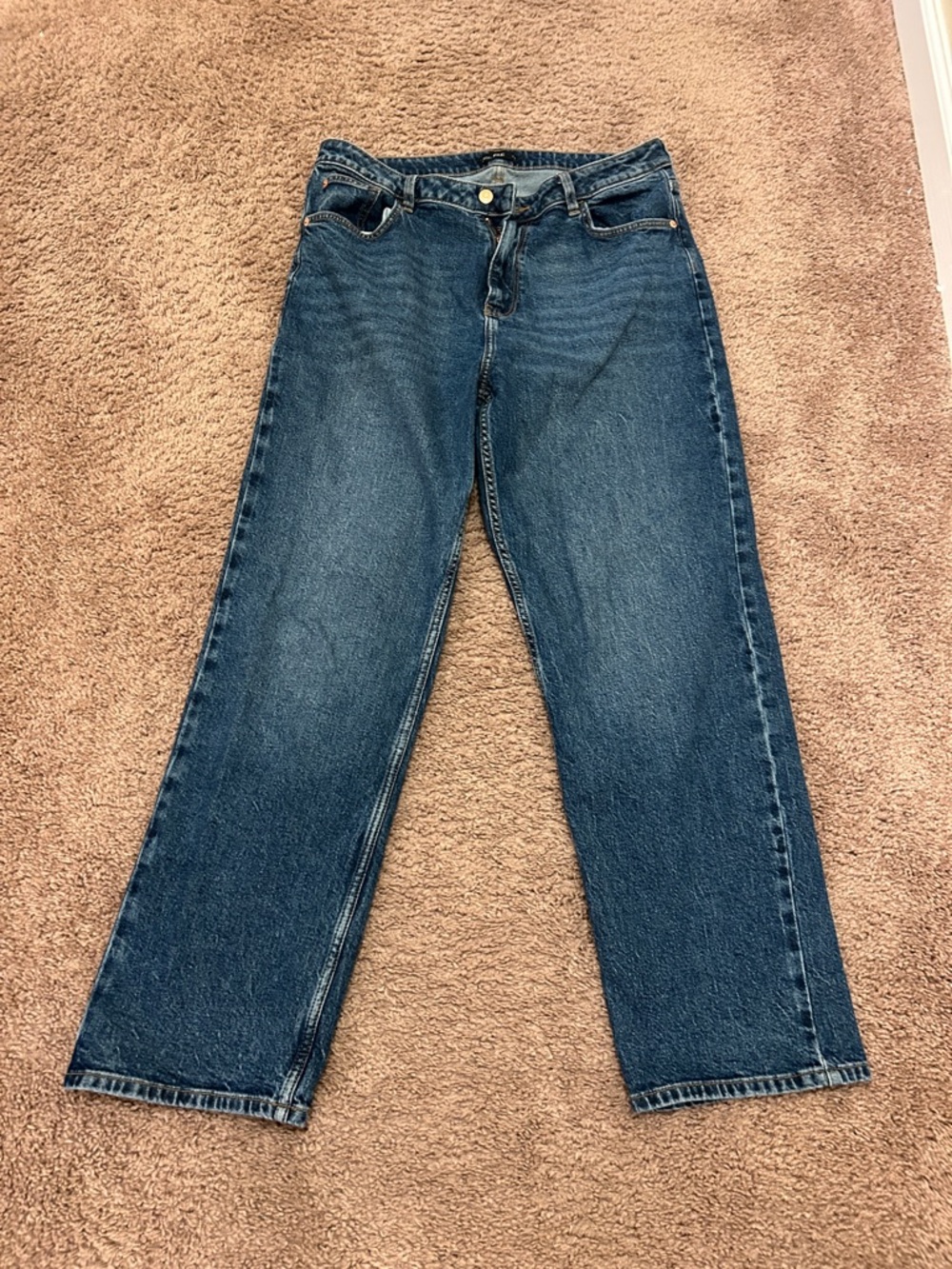 F&F Dark Blue Straight Leg Women’s Jeans